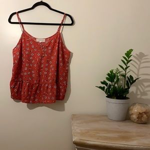 Hippie Rose Peplum Top